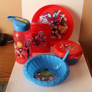 Zak! Lot of 5 Pieces Dinner Ware Storage Marvel